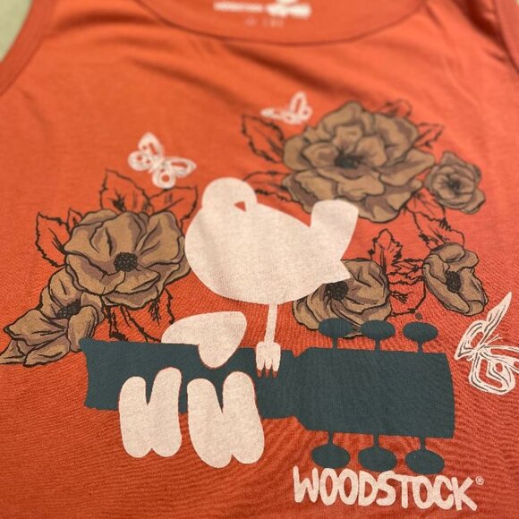 Woodstock tank top 💎 HOST PICK 💎 TORRID NWT size 1X orange 14 - 16 - Picture 3 of 9